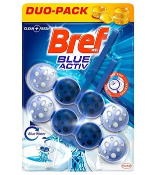 

Bref Colgador WC Blue Active Duplo - 100 g