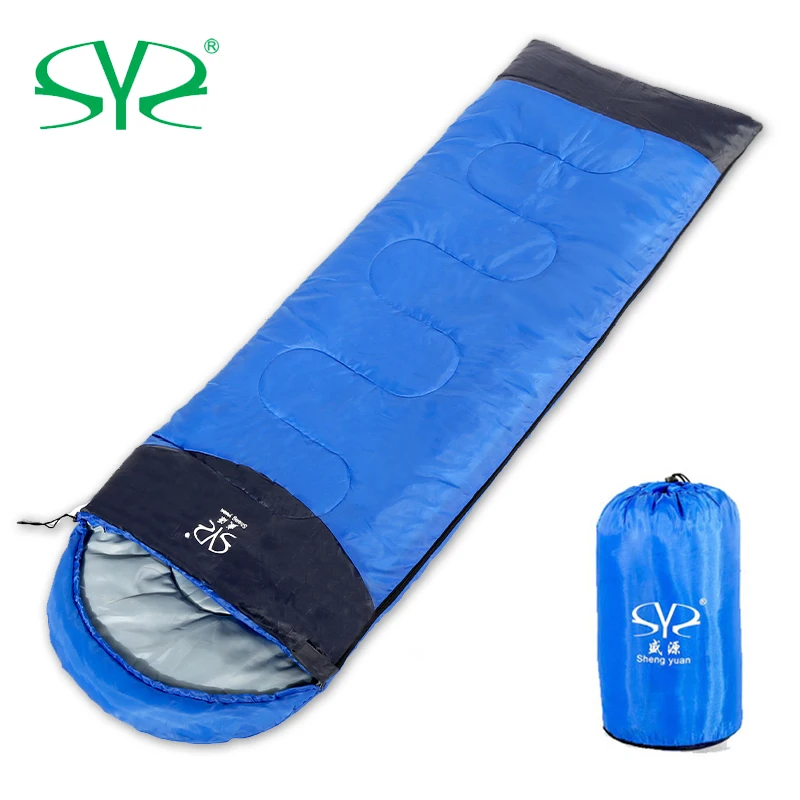 Sleeping Bag Camping Envelope Thermal Adult Winter Bags Outdoor Travel Waterproof Bed | Спорт и развлечения