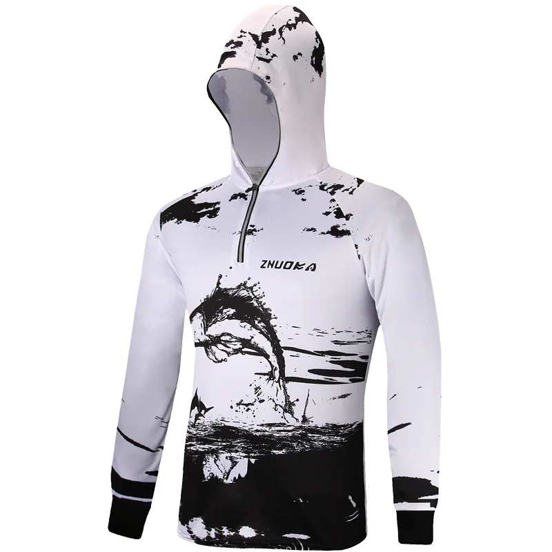 

Zhuo Coffee 19 New Style Bamboo Charcoal Viscose Fishing Suits Moisture Absorption Breathable Sweat Sun-resistant Fishing Suits