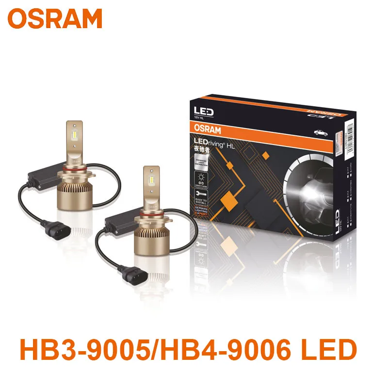 Osram Led H7 H4 H1 H8 H16 H11 H9 Hb3 9005 Hb4 9006 Hir2 9012 Car Light Car  Headlight With Decoder 6000k Cool White 12v 25w 1pair - Car Headlight Bulbs( led) - AliExpress