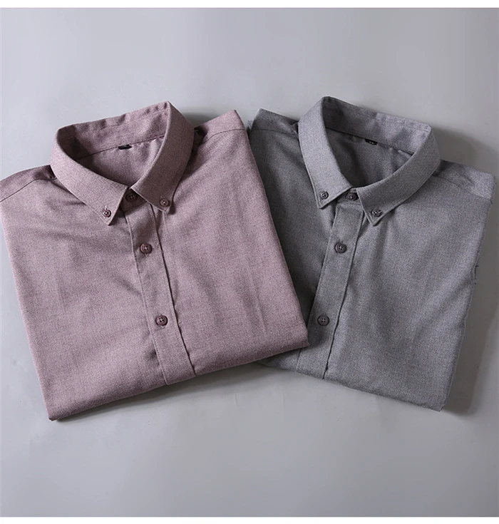 Плюс Zise 5XL 6XL 7XL мужская стрейчевая Повседневная рубашка бизнес мода сплошной цвет Мужская рубашка с длинным рукавом мужская брендовая одежда