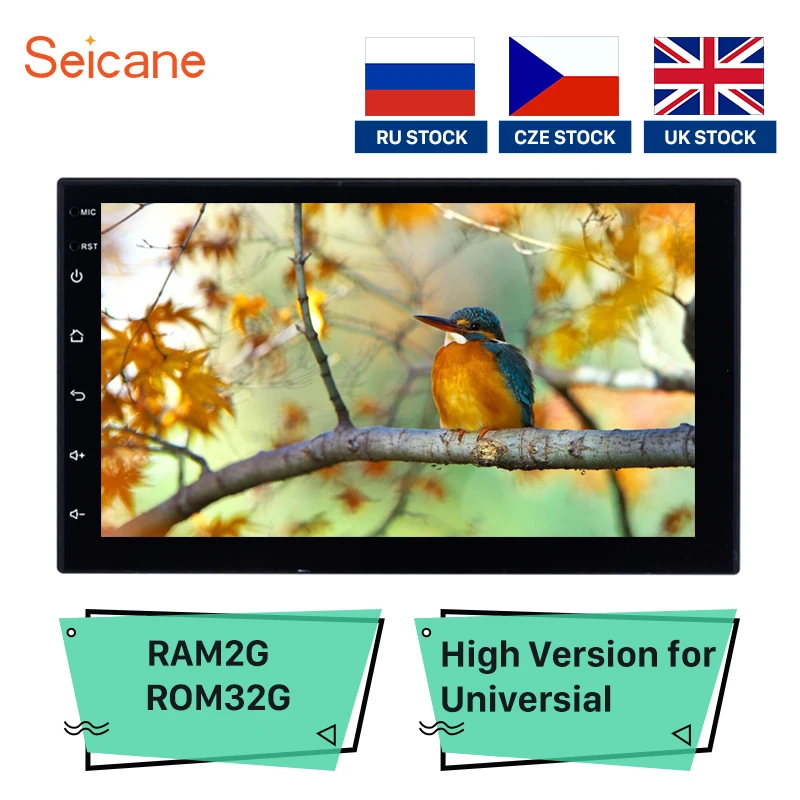 

Seicane Car 2Din Universal Android 8.1 Stereo 2+32GB For NISSAN TOYOTA KIA VW Hyundai Suzuki Honda RAV4 SUNNY YARIS COROLLA VIOS