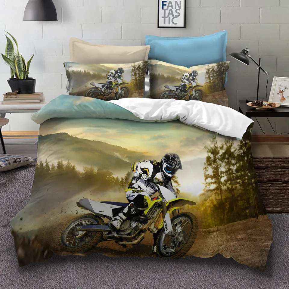 mountain bike duvet cover