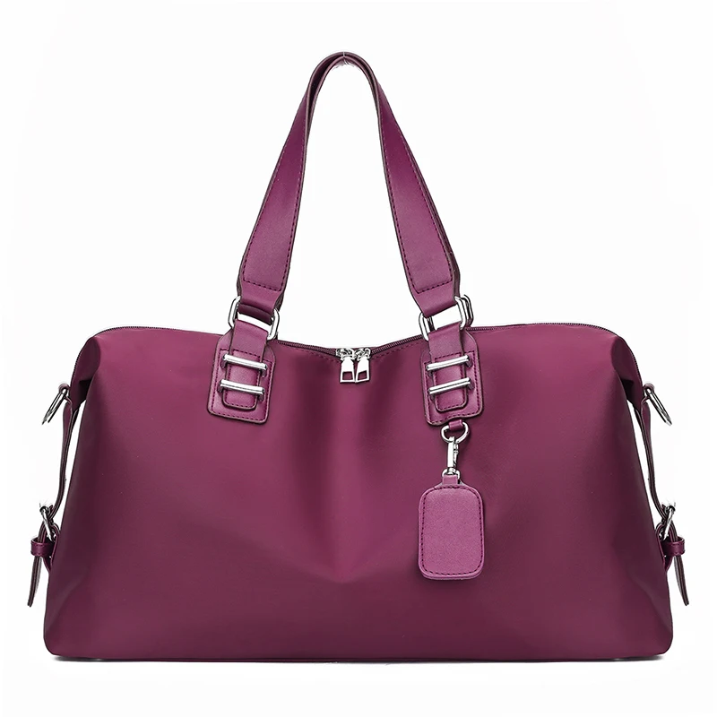Роскошные сумки женские дизайнерские модные спортивные сумки на плечо дорожные сумки Простые Женские сумки через плечо с цепочками для женщин - Цвет: Фиолетовый