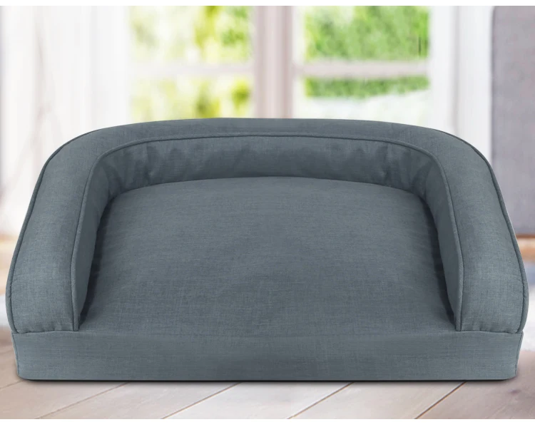 Linen Cloth Kennel Autumn Winter Warm Pet Dog Nest For Dogs Cats Removable Washable Pet Sleeping Sofa Bed Cats Nest Dog Mattress (12)