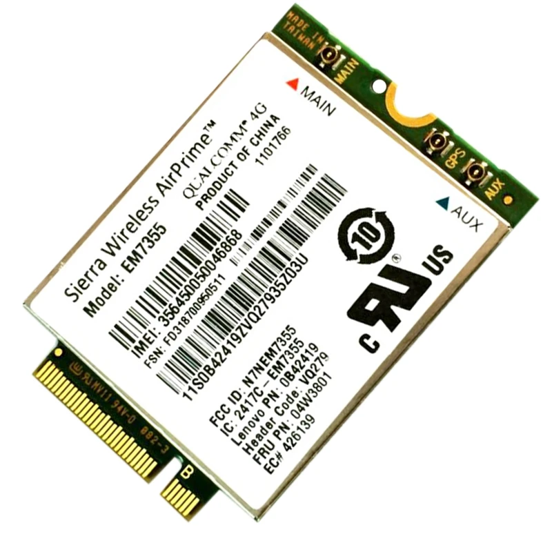 EM7355 LTE/EVDO/к оператору сотовой связи HSPA + 42 Мбит/с NGFF карты 4G модуль для Lenovo Thinkpad T431S