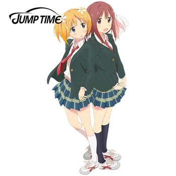 

JumpTime 13cm x 6.1cm Car-Styling Sakura Trick Anime Kawii Girls Takayama Haruka Creative Car Stickers Waterproof Accessories