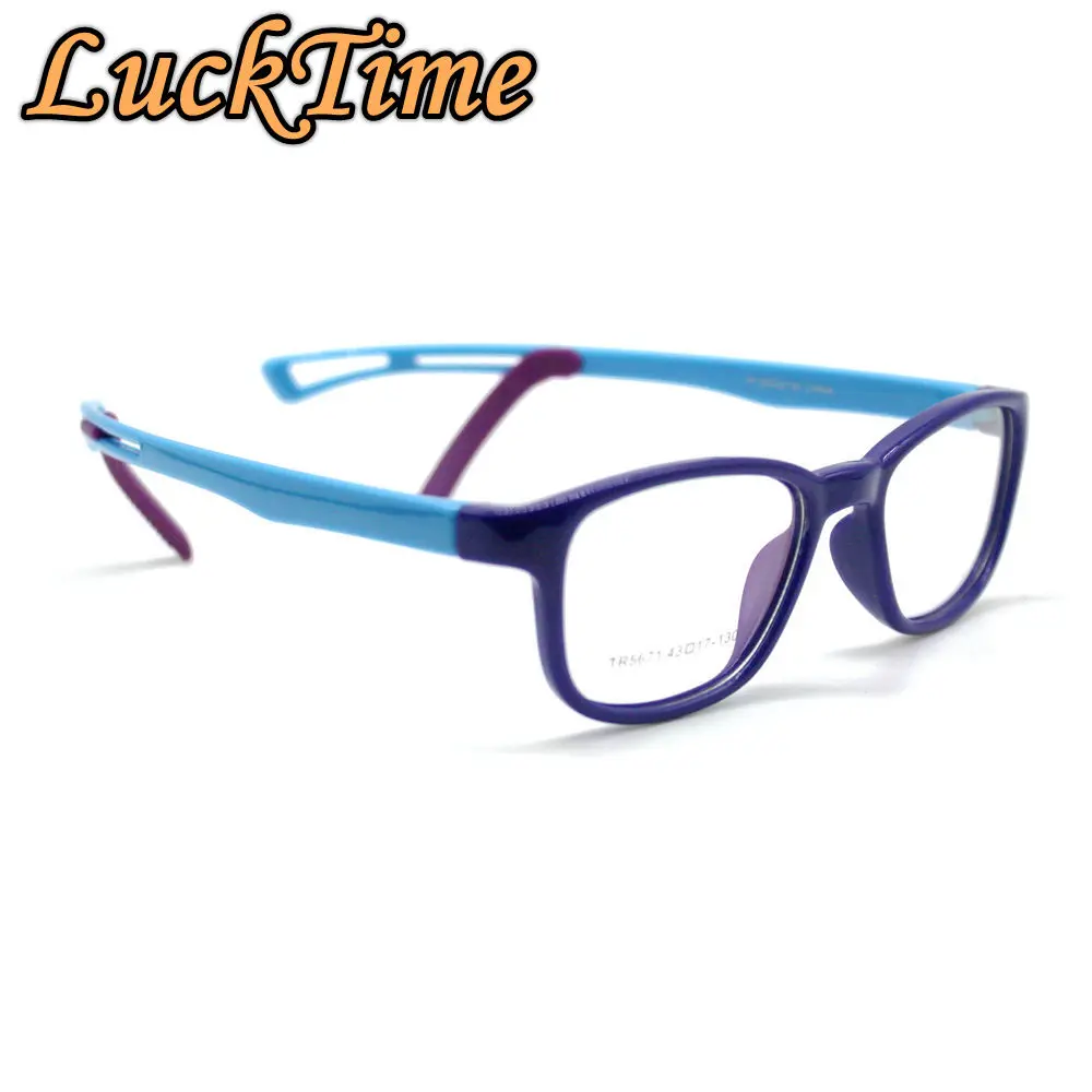 LuckTime TR90 милая детская оправа для очков, очки для близорукости, оправа для очков по рецепту на удачу, оптические детские оправы для очков 5671