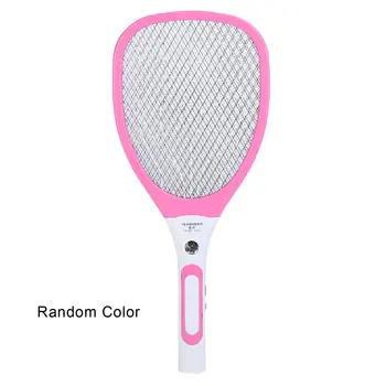 

Powerful electric fly swatter rechargeable electric mosquito swatter three-layer large mesh surface mosquito swatter