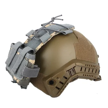 

Hunting Airsoft Helmet Balance Weight Bags Helmet Battery Bag N Tactical Pouch MK2 Battery Case For Helmet Camo