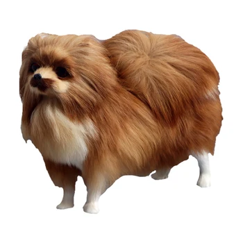 

1PC Simulated Home Decor Decoration Maison Decor Animal Model Adornment Solid Eco-Friendly Dog Model Decor For Home Dorm Coffee