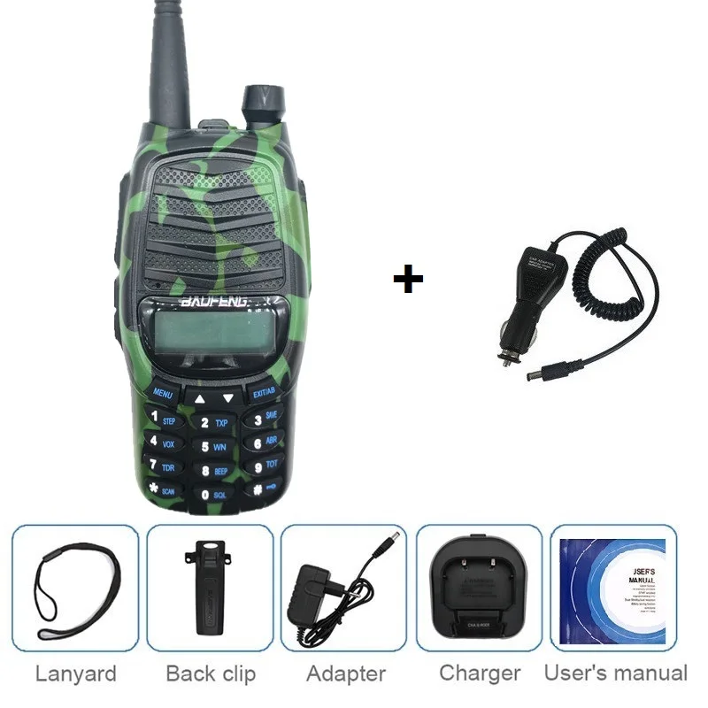 BAOFENG BF-UV990 8 Вт иди и болтай Walkie Talkie “иди и двойной PTT UHF VHF радио, дальность Двухзонный модуль подключения к хосту CB радио станция коротковолновым приемником - Цвет: add charger