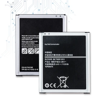 

EB-BJ700BBC EB-BJ700CBE 3000mAh Replacement Battery For Samsung GALAXY J7 J7008 J700F J7009 J7000 2015 with Track Code