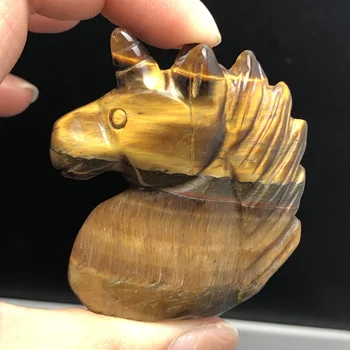 

Natural quartz crystals unicorn carved gemstones animals reiki healing stones for home decoration