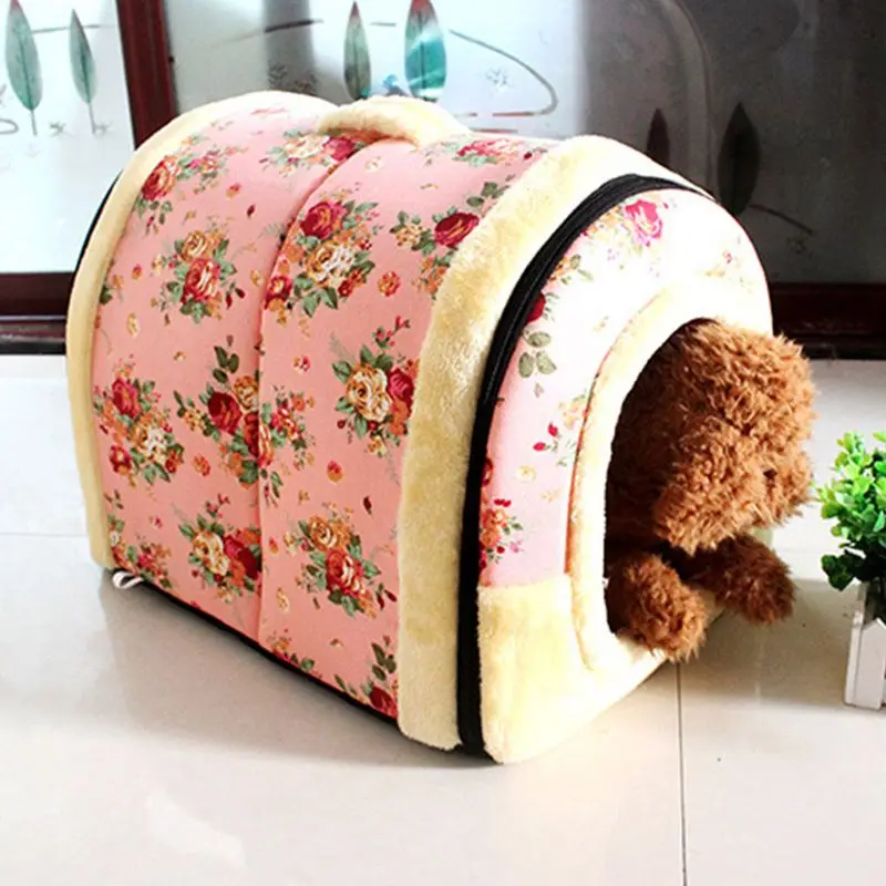 Домик-кровать для щенков саморазогревающаяся кошка пещера Cubby Закрытая для кошек котят маленьких собак