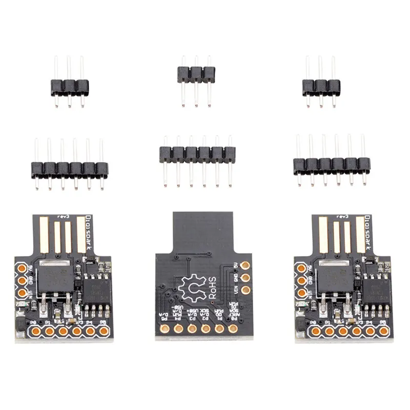 

3x Digispark Kickstarter Micro-USB Development Board for Arduino Attiny85