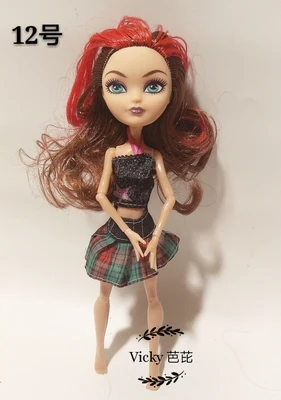 28 см, 11 шарниров, игрушки для кукол, высокое качество, BJD, шаровая шарнирная кукла, модные подарочные игрушки для девочек, детская кукла, отправка ever after high Doll - Цвет: Прозрачный