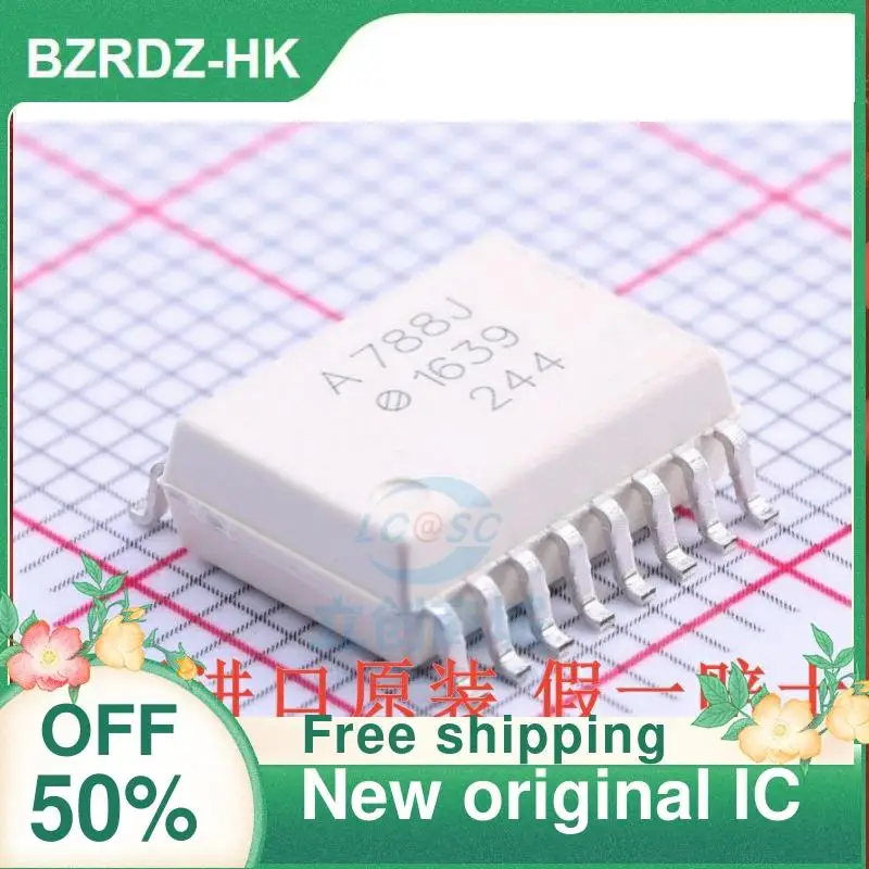 

5PCS HCPL-788J A788J SOP-16 New original IC