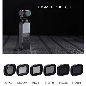 

Osmo Pocket Handheld Gimbal Camera Osmo Pocket Filter ND CPL Polar ND8 16 32 64 UV Filters For DJI Osmo Pocket Accessories