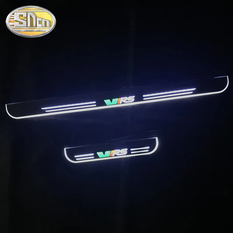 

For Skoda Octavia VRS A9 A7 A5 Fabia MK2 MK3 Rapid Superb 2 3 B6 B8 Kodiaq LED Door Sill Scuff Plate Pedal Dynamic Light