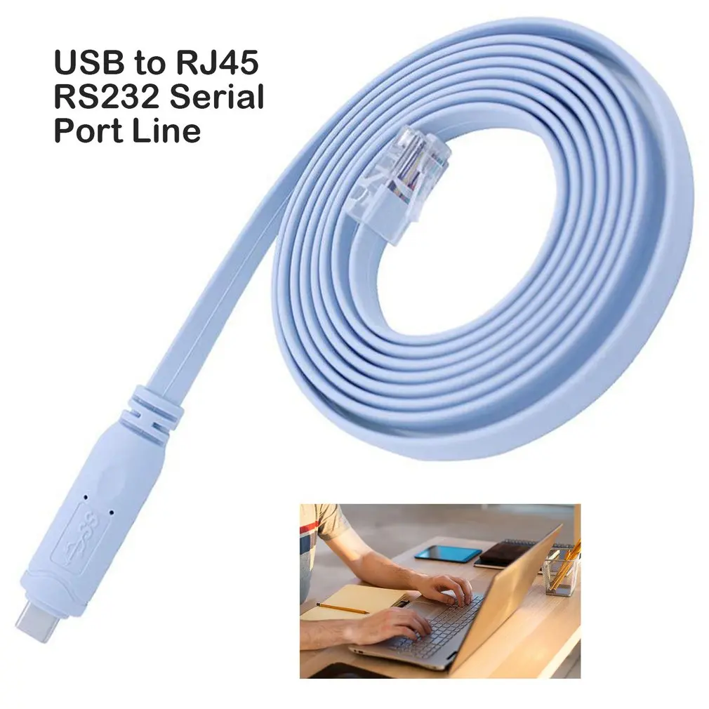 Кабель USB/type-C к RJ45 кабель USB к последовательному/Rs232 консольный кабель переключения для Cisco Route USB2.0 интерфейс к RJ45 кристалл головной линии