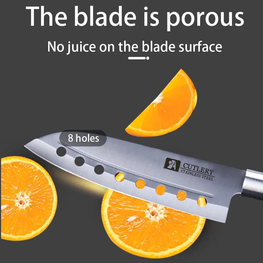 Kitchen Knife Professional Japanese Chef Stainless Steel 8 Inch Full Tang Meat Cleaver Vegetable Slicer | Дом и сад