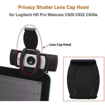 

Privacy Shutter Lens Cap Hood for Logitech HD Pro Webcam C920 C922 C930e Pro Stream Webcam Lid Protective Lens Cover Accessories