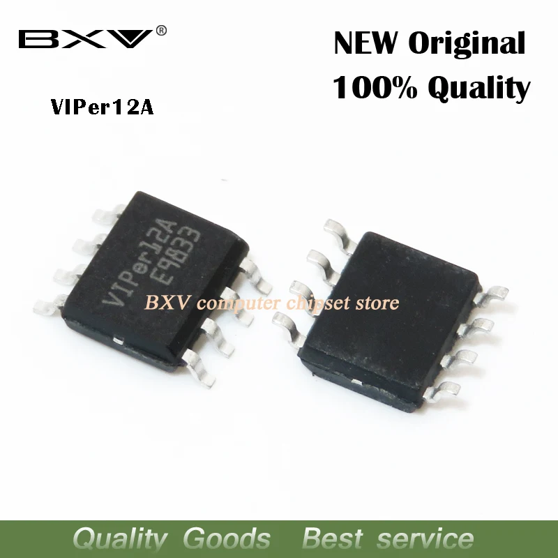 5 шт. VIPER12A SOP8 VIPER12 SOP 12A SOP-8 SMD VIPER12AS VIPER12ASTR новый оригинальный Бесплатная доставка |