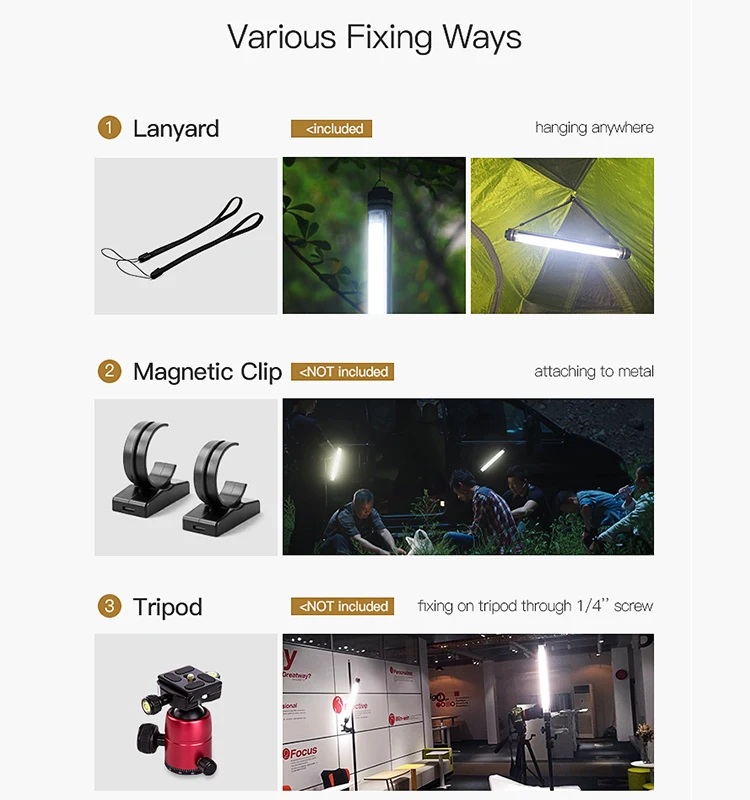 LUXCEO Waterproof RGB Light Wand P7RGB (8)