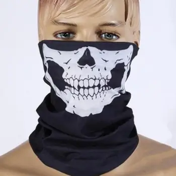 

2020 New Magic Turban Seamless Multi-Function Magic Turban Riding Mask Warm Encircling Halloween Props Skull Head Variety Towel