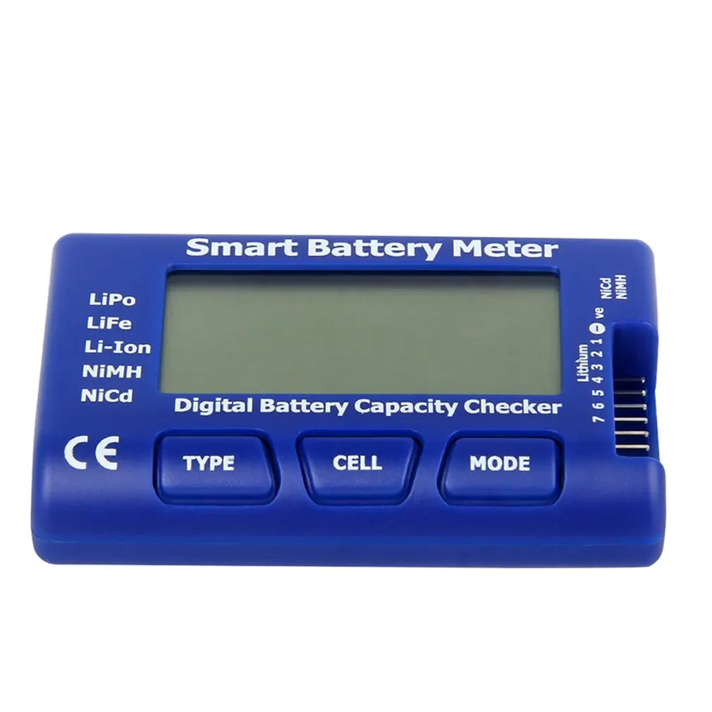 

5In1 Smart Lipo Battery Capacity Meter Balancer Discharger Esc Servo Ppm Tester