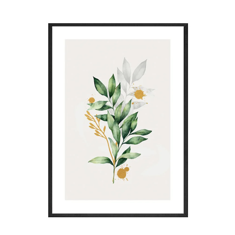 Scandinavian-Nature-Plant-Flower-Canvas-Painting-Nordic-Poster-Two-Types-Botanical-Print-Wall-Art-Picture-Home (4)
