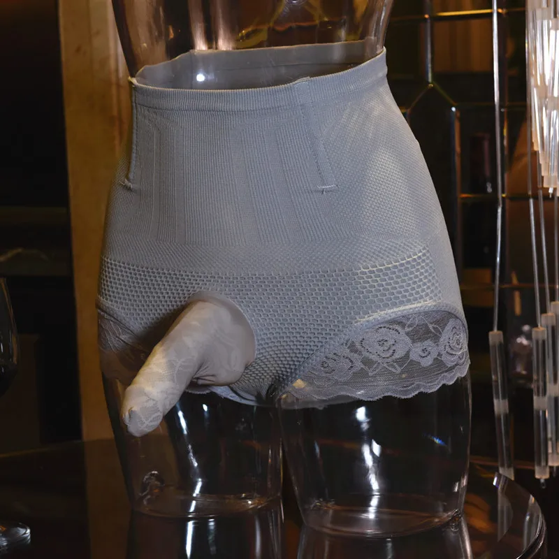 Mens Girdle Waist Trainer Penis Cover Underwear Men Corset Shapewear Boxershorts Man Slimming Belt Boxer Shorts Tummy Trimmer