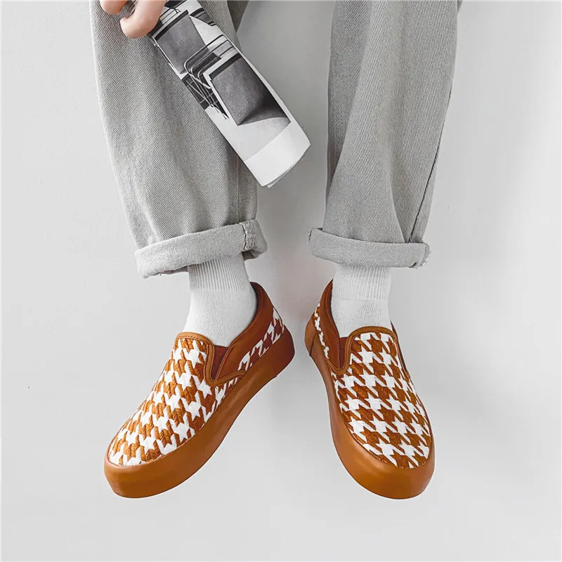 Luxury Unisex Canvas Shoes for Women Sneakers 2022 Fashion Loafers Oxfords Low (1cm-3cm) Breathable Plus Size 44Zapatos De Mujer