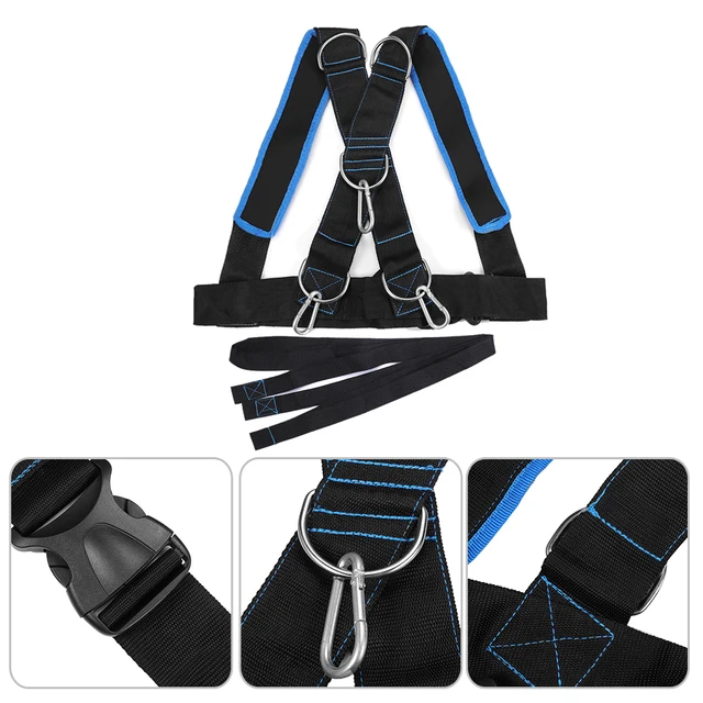 US $13.55 Harness Power Trainer Football Workout Equipment Sled Harness Strap Resistance For Training Team Sp
