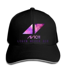 AVICII DJ No 1 бейсбольная кепка Legend Never Die, черная, темно-синяя, короткая, для мужчин и женщин, для фанатов, для влюбленных, бейсболка, остроконечная шляпа