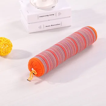 

Stripe Long Pillow Throw Pillow In The Car Decorate Neck Buckwheat Pillows Cotton Sleeping Pillow