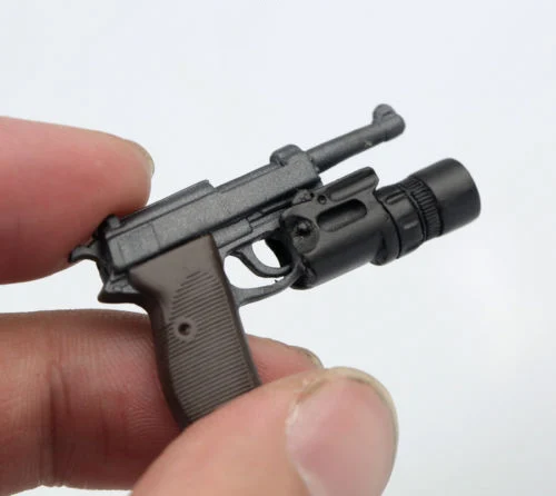 

1/6 Scale WWII Walter P38 P-38 Pistol Gun Weapon Model Soldier Figure Accessories