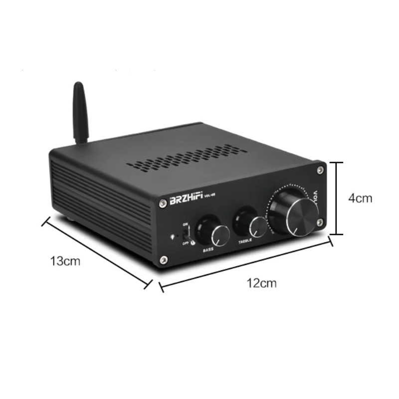 6J5 усилитель клапанной трубки предусилитель Bluetooth 5,0 беспроводной аудио стерео аудио наушники ВЧ бас тон домашний кинотеатр
