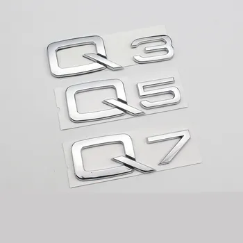 

Metal Logo for Audi A3 A4 A4L A5 A6 A6L A7 A8L Q3 Q5 Q7 LOGO Car Styling Sticker Factory Supply Car Rear Decoration Emblem Badge