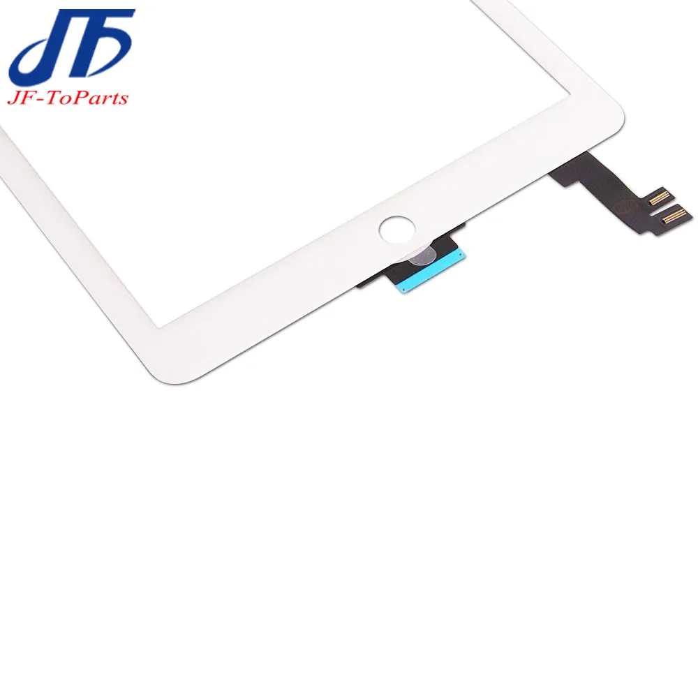 10 шт. замена сенсорной планки для ipad 6(6th air 2 A1567 A1566) сенсорный экран дигитайзер Передняя внешнее стекло ЖК-дисплея с наклейкой