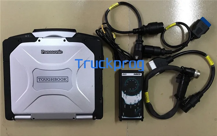 Thoughbook CF30 + диагностический сканер для грузовиков ELTRAC EASY 13 1 IVECO простой инструмент