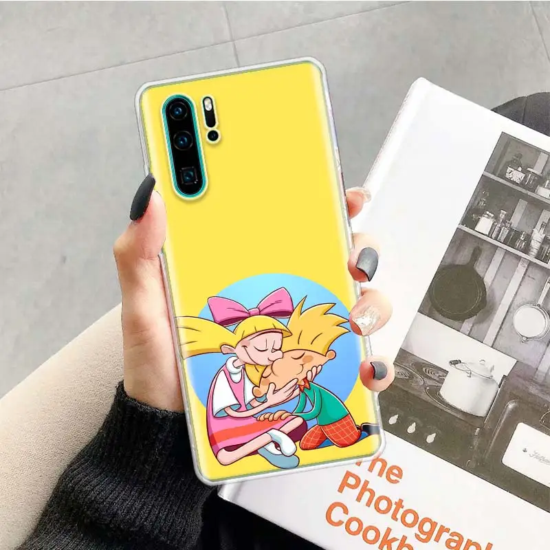 Hey arnold fondos чехол для huawei P20 P30 P Smart Z Plus P10 mate 30 10 20 Lite Pro силиконовый чехол для телефона