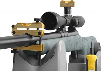 

Riflescope Reticle Leveling System with Heavy-Duty Construction, Universal Design and Storage Case for Gunsmithing