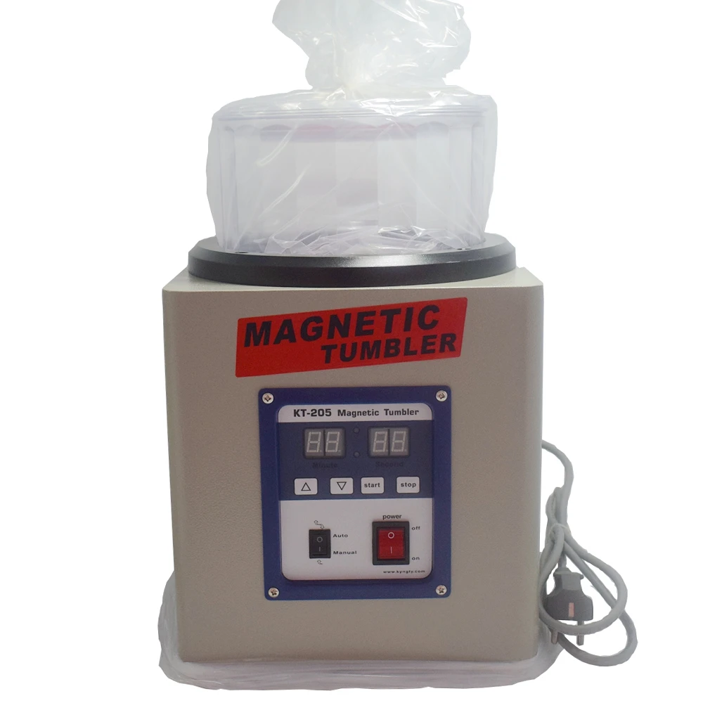 

KT-205 Magnetic Tumbler Finisher Polisher Capacity 800g 50/60HZ 16*10cm