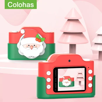 

Christmas Santa Kids Camera Mini Toy For Kids Children's Camera Photographic Camera For Birthday Christmas Gifts Toys For Girls