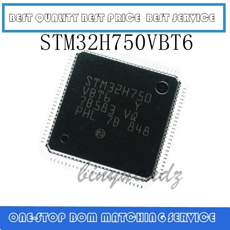 1 шт. ~ 5 шт. STM32H750VBT STM32H750VBT6 QFP-100