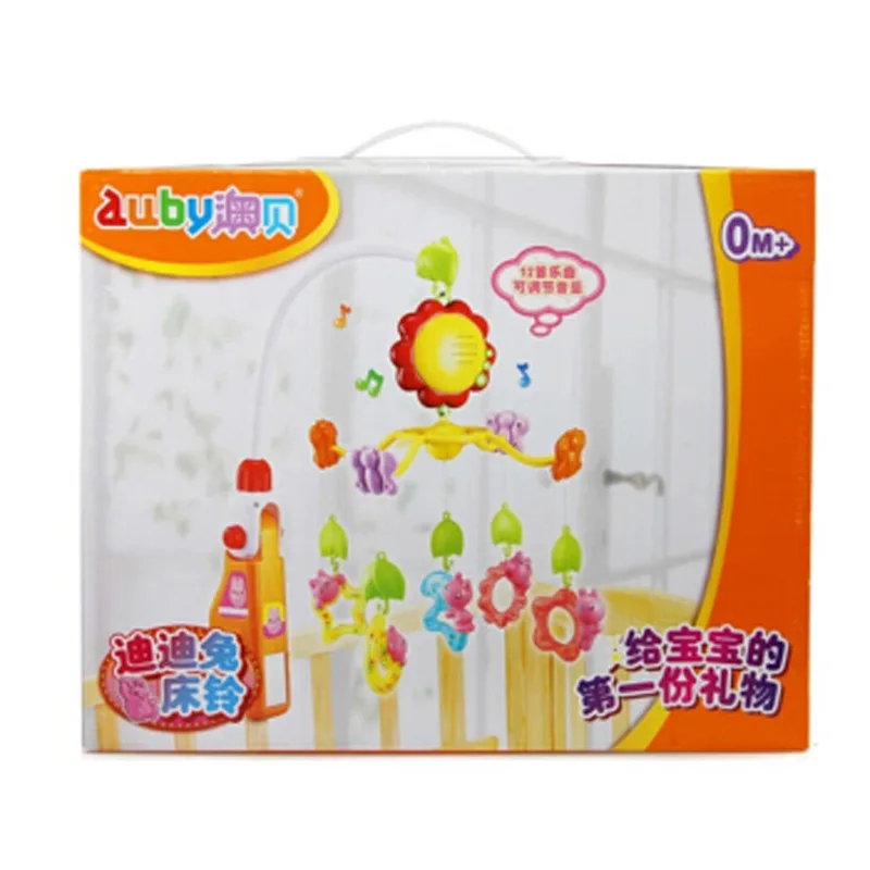 

Genuine Product Auby 463201 Didi Rabbit Bed Bell Infant Music Rotating Bedside Bell Baby Rattle Toy