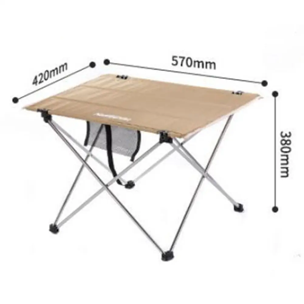  HiMISS Portable Foldable Table Camping Outdoor Furniture Computer Bed Tables Picnic Aluminium Alloy