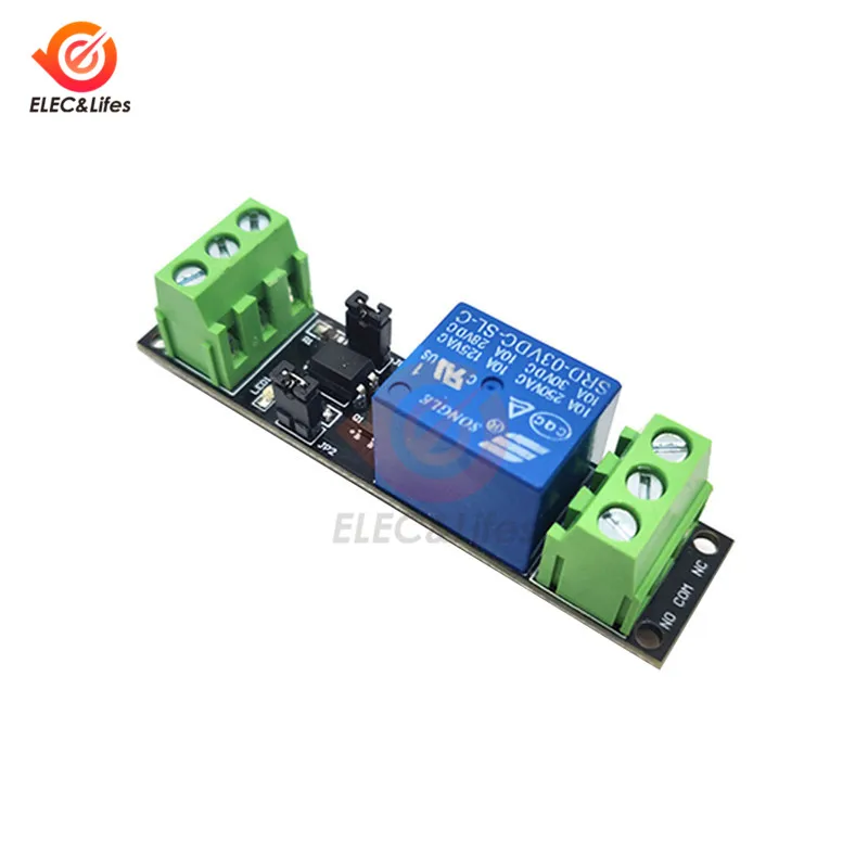 DC 3V High Level 1 Channel Relay with Optocoupler Isolated Driver